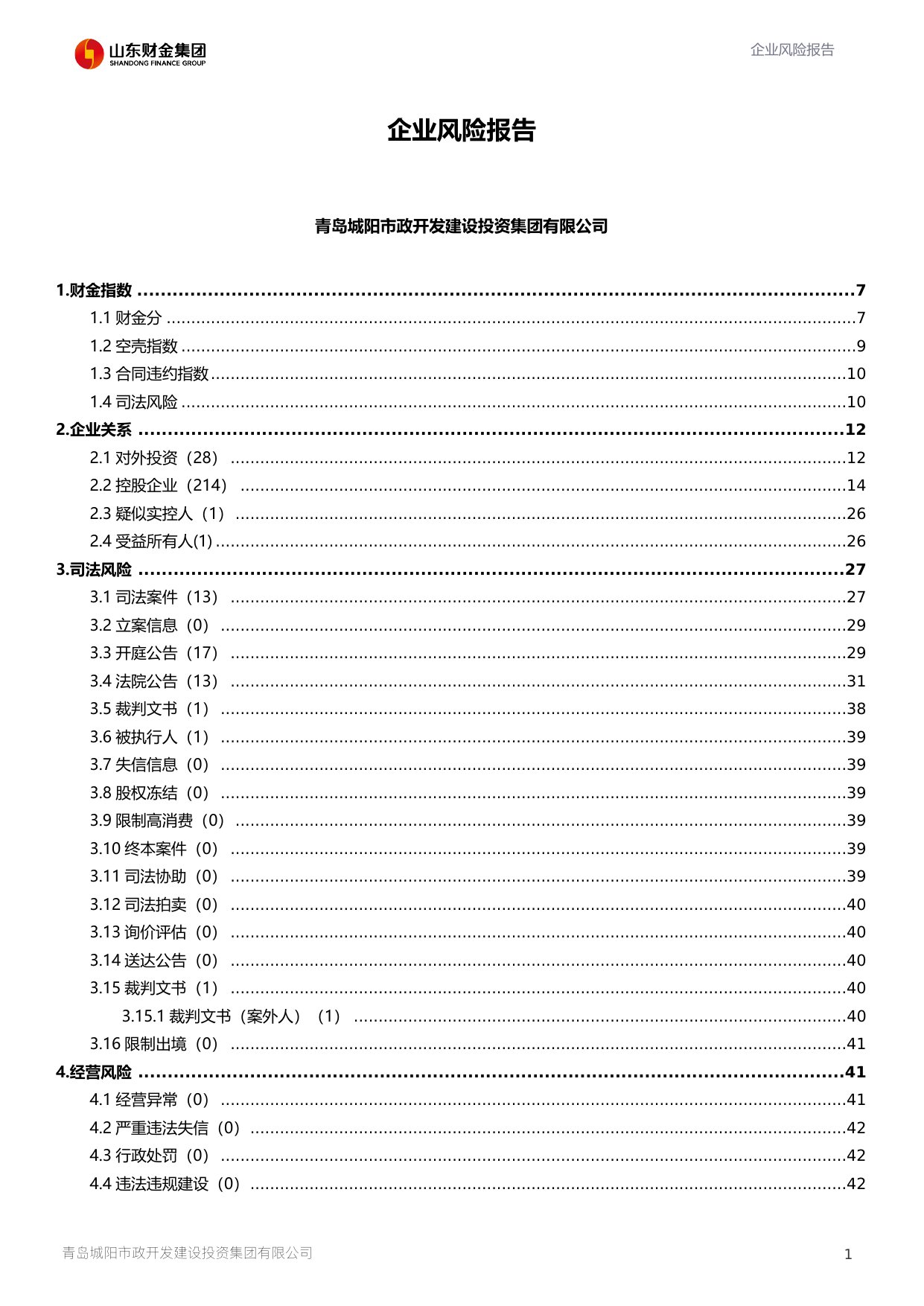 评估报告第 2 页